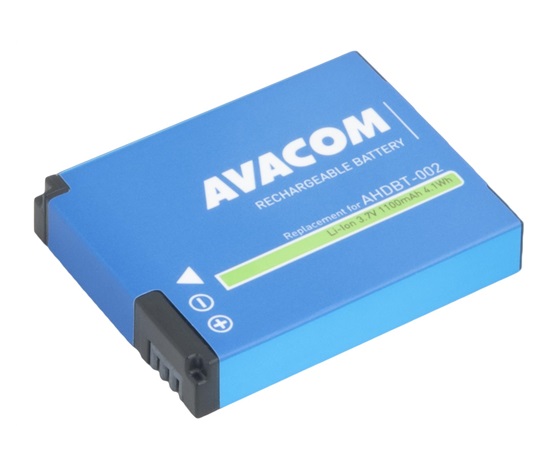 AVACOM baterie pro GoPro AHDBT-001, AHDBT-002 Li-Ion 3.7V 1100mAh 4.1Wh