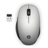 HP Dual Mode Silver Mouse 300 - bluetooth myš, připojení ke dvou PC zároveň
