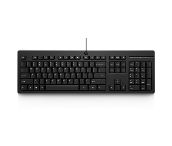 HP 125 Wired Keyboard - Anglická