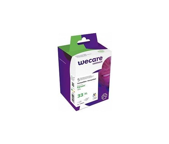 WECARE ARMOR cartridge pro EPSON Expression Home a Premium XP-530,630,635,830 (C13T33574011) černá/black+C+M+Y 15ml/4x11
