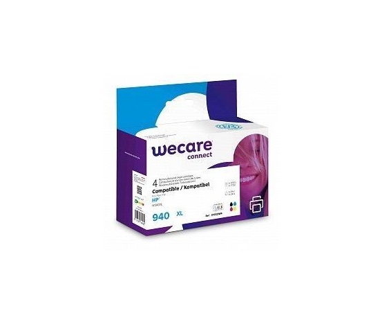 WECARE ARMOR cartridge pro HP OfficeJet Pro 8218, 8710, 8720, 8730, 8740 (3HZ52AE) černá/black+1C+1M+1Y/HC 1x53/3x26ml