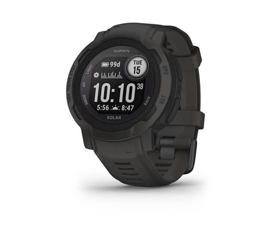 Garmin GPS sportovní hodinky Instinct 2 Solar - Graphite, EU
