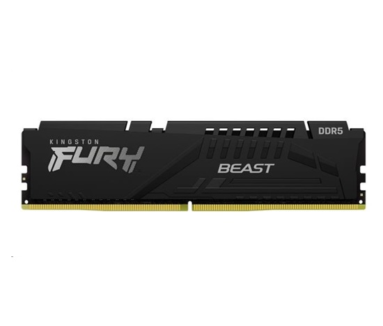 KINGSTON DIMM DDR5 8GB 5200MT/s CL40 FURY Beast Černá