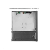 CHIEFTEC skříň Compact Series/mini ITX, IX-06B-85W, Black, 85W adaptér