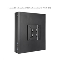 CHIEFTEC skříň Compact Series/mini ITX, IX-06B-85W, Black, 85W adaptér