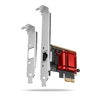 AXAGON PCEE-G25, PCIe síťová karta - 1x 2.5 Gigabit Ethernet port (RJ-45), Realtek, PXE, vč. LP