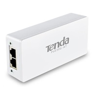 Tenda PoE30G-AT Gigabit Ethernet Power Injector, 30W, 802.3at, 802.3af,48V,PD Autodet. - Bazar - mírně poškozený obal