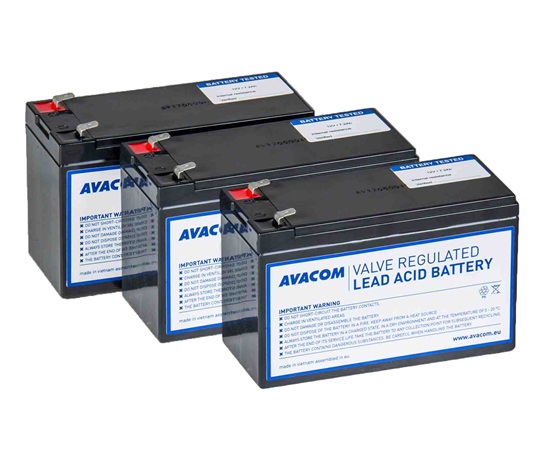 AVACOM AVA-RBP03-12072-KIT - baterie pro UPS CyberPower, EATON, Effekta, FSP Fortron, Legrand