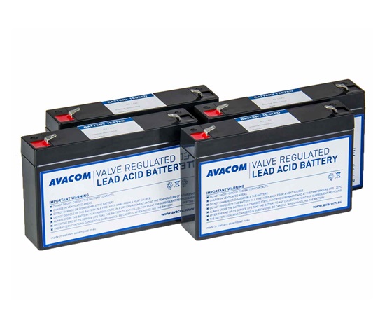 AVACOM AVA-RBP04-06070-KIT - baterie pro UPS CyberPower, EATON, Effekta