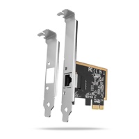 AXAGON PCEE-GRF, PCIe síťová karta - 1x Gigabit Ethernet port (RJ-45), Realtek 8111F, vč. LP