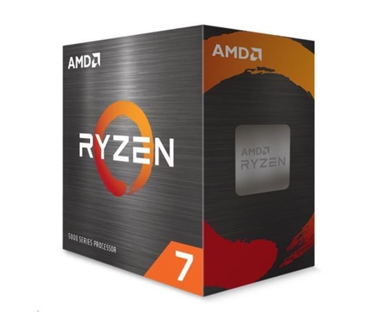 CPU AMD RYZEN 7 5700X, 8-core, 3.4GHz, 36MB cache, 65W, socket AM4, bez chladiče, BOX