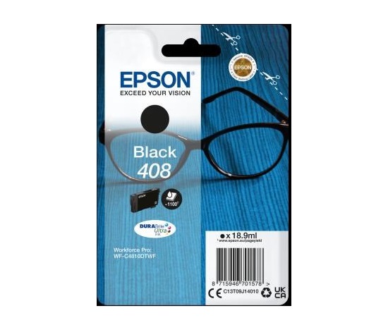 EPSON ink Black 408 DURABrite Ultra Ink