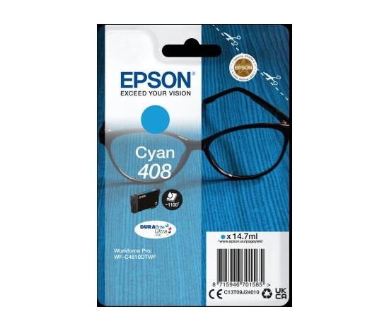 EPSON ink Cyan 408 DURABrite Ultra Ink