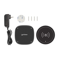 MANHATTAN bezdrátová nabíječka Under-Desk Fast Wireless Charger – 10 W, černá