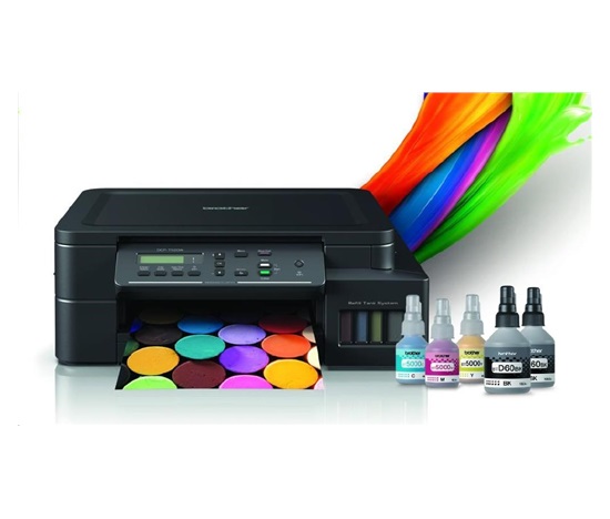 BROTHER -poškozený obal- multifunkce inkoustová DCP-T520W - A4 128MB 1200x6000 17ppm 150listů USB 2.0 WIFI - INKTANK
