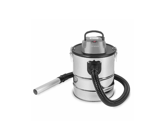 Orava VY-236 vysavač na popel, 15 l, 1000 W, HEPA filtr, 78 dB, protipožární filtr, hliníková sací trouba