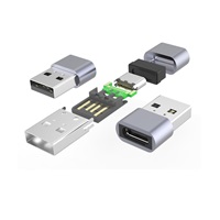 PremiumCord USB redukce USB C - USB2.0 A (F/M)