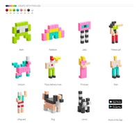 PIXIO-200 magnetická stavebnice