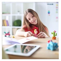 PIXIO Mini Dinos magnetická stavebnice