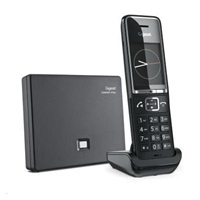 Duální (analog & VoIP) IP DECT, až 6 SIP účtů/sluchátek, 2,2“ barevný TFT displej, konfigurace přes webové rozhraní, vícepoložkový adresář na 200 kontaktů, samostatná základna a sluchátko, funkce: dětská chůva, SMS, indikace e-mailů, budík, kalendář