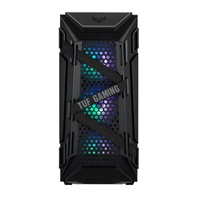 BAZAR - ASUS skříň TUF GAMING GT301 BLACK AURA, ATX Tower, černá, bez zdroje - Po opravě (Komplet)