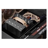 NOCTUA Chladič CPU NH-D12L, 1x 120mm, LGA1851, AM5, hnědá/stříbrná