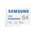 Samsung micro SDXC karta 64GB PRO Endurance + SD adaptér