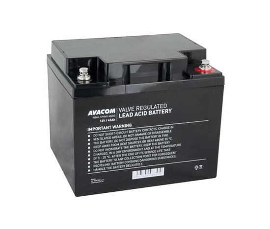 AVACOM baterie 12V 45Ah M6 DeepCycle (PBAV-12V045-M6AD)