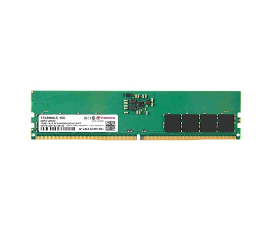TRANSCEND DIMM DDR5 16GB 4800MHz 1Rx8 2Gx8 CL40 1.1V