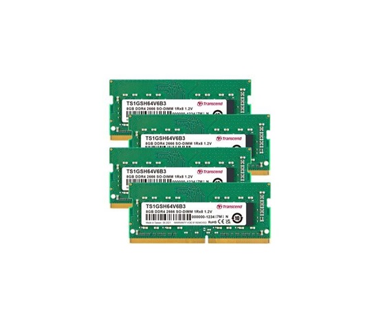 TRANSCEND SODIMM DDR5 32GB 4800MHz 2Rx8 2Gx8 CL40 1.1V