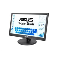 ASUS LCD dotekový 15.6" VT168HR Touch 1366x768 220cd lesklý, HDMI 10-point multi-touch, USB, WLED/TN VESA 75x7