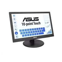 ASUS LCD dotekový 15.6" VT168HR Touch 1366x768 220cd lesklý, HDMI 10-point multi-touch, USB, WLED/TN VESA 75x7