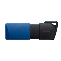 Kingston Flash Disk 64GB USB3.2 Gen 1 DataTraveler Exodia M (Black + Blue)
