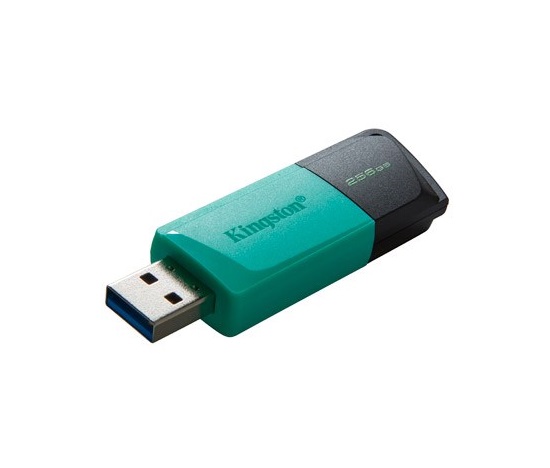 Kingston Flash Disk 256GB USB3.2 Gen 1 DataTraveler Exodia M (Black + Teal)