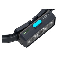 Ledlenser NEO9R čelová svítilna, černo-modrá