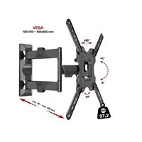 Fiber Mounts DF400 - vynikající kloubový držák na televizory