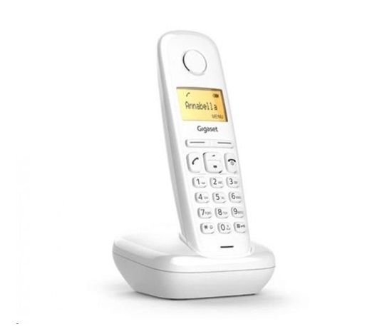 BAZAR - Gigaset A170 White - Poškozený obal (Komplet)