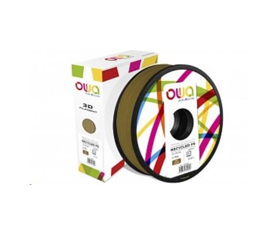 OWA - PS 3D-filament 1,75mm zlatá, 750g