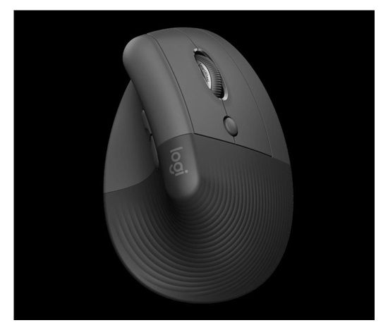 Logitech Wireless Mouse Lift for Business, graphite / black