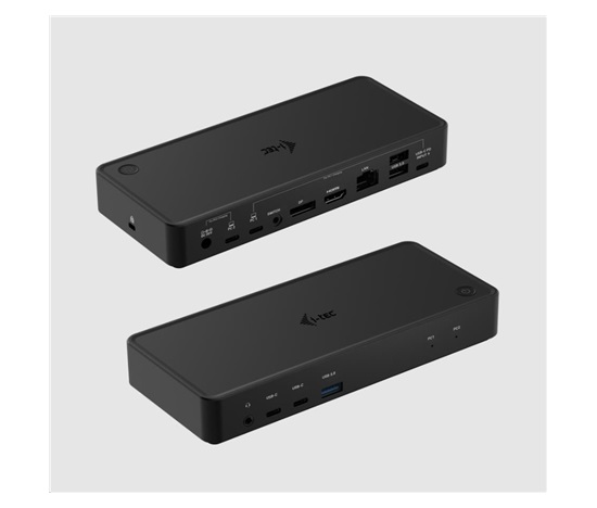i-tec USB-C/Thunderbolt KVM dokovací stanice Dual Display + Power Delivery 65/100W