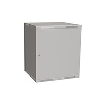 Solarix rozvaděč nástěnný skládaný SENSA LITE 12U 450mm, dveře plech, RAL 7035