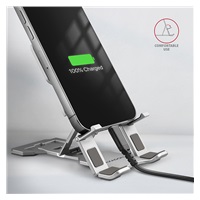 AXAGON STND-M, hliníkový stojan pro telefony a tablety 4" - 10.5", 5 nastavitelných úhlů