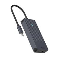 RAPOO adaptér UCM-2001, 4-in-1 USB-C Multiport Adapter