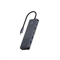 RAPOO adaptér UCM-2002, 6-in-1 USB-C Multiport Adapter