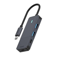 RAPOO rozbočovač UCH-4003, USB-C na USB-A & USB-C