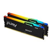 KINGSTON DIMM DDR5 16GB (Kit of 2) 5200MT/s CL40 FURY Beast RGB