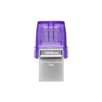 Kingston Flash Disk 128GB DataTraveler microDuo 3C 200MB/s dual USB-A + USB-C