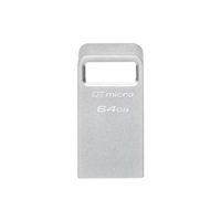 Kingston Flash Disk 64GB DataTraveler Micro 200MB/s Metal USB 3.2 Gen 1