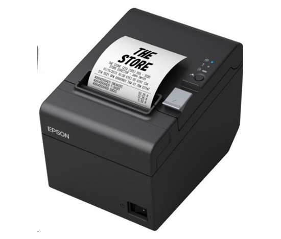POŠKOZENÝ OBAL - Epson TM-T20III, pokladní tiskárna, USB/LAN, 8 dots/mm (203 dpi), řezačka, černá - pošk. obal