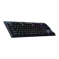 Logitech Mechanical Gaming Keyboard G915 TKL Tenkeyless LIGHTSPEED Wireless RGB - Linear - CARBON - US INT‘L